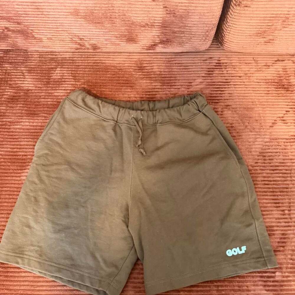 Golf Wang Men's Brown and Tan Shorts